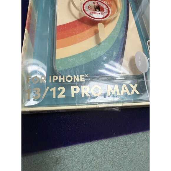 XO POPPY iPhone Case 12 13 PRO MAX Retro Vintage Style Wave Mag Safe Snap On NEW - Picture 2 of 4